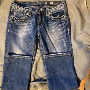Miss Me size 30 cropped jeans.